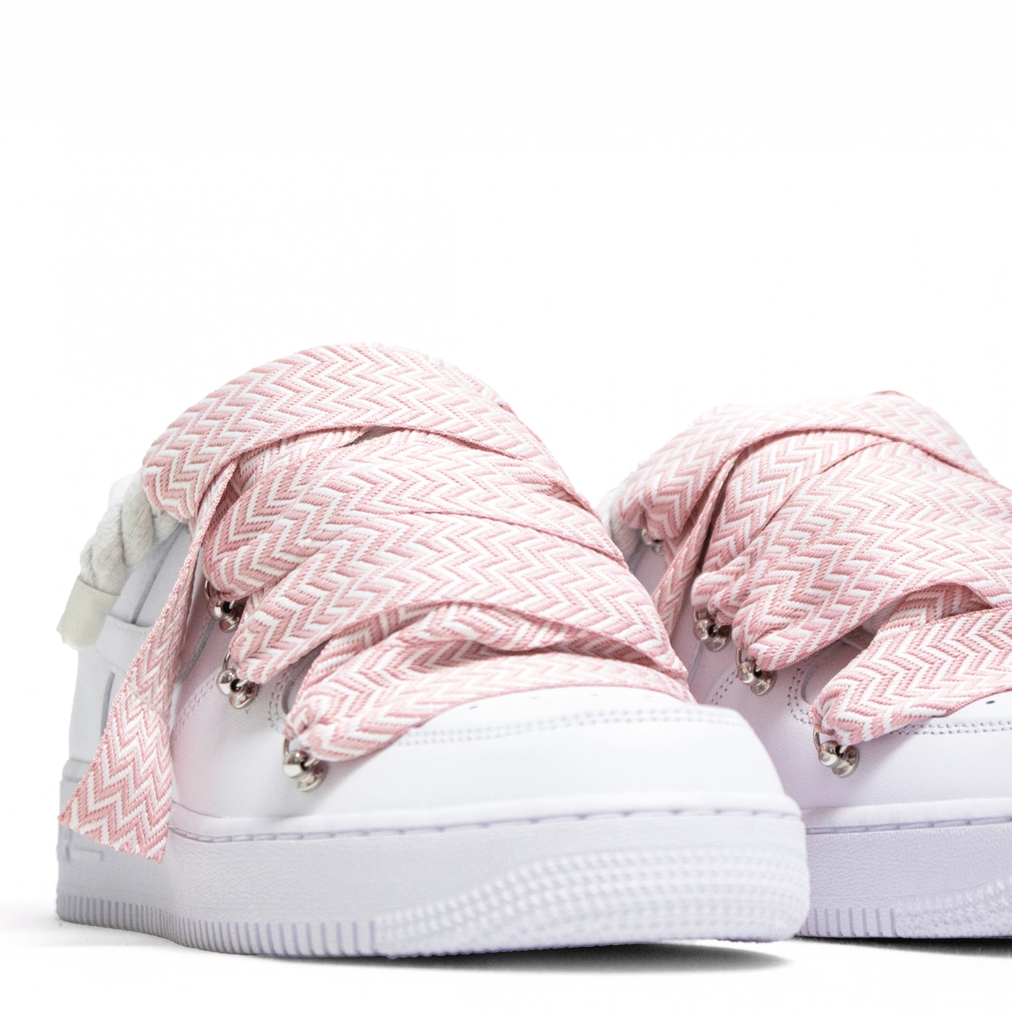 FORCI™ Lanvin Pink – Nike Air Force 1 s Rope Laces-3
