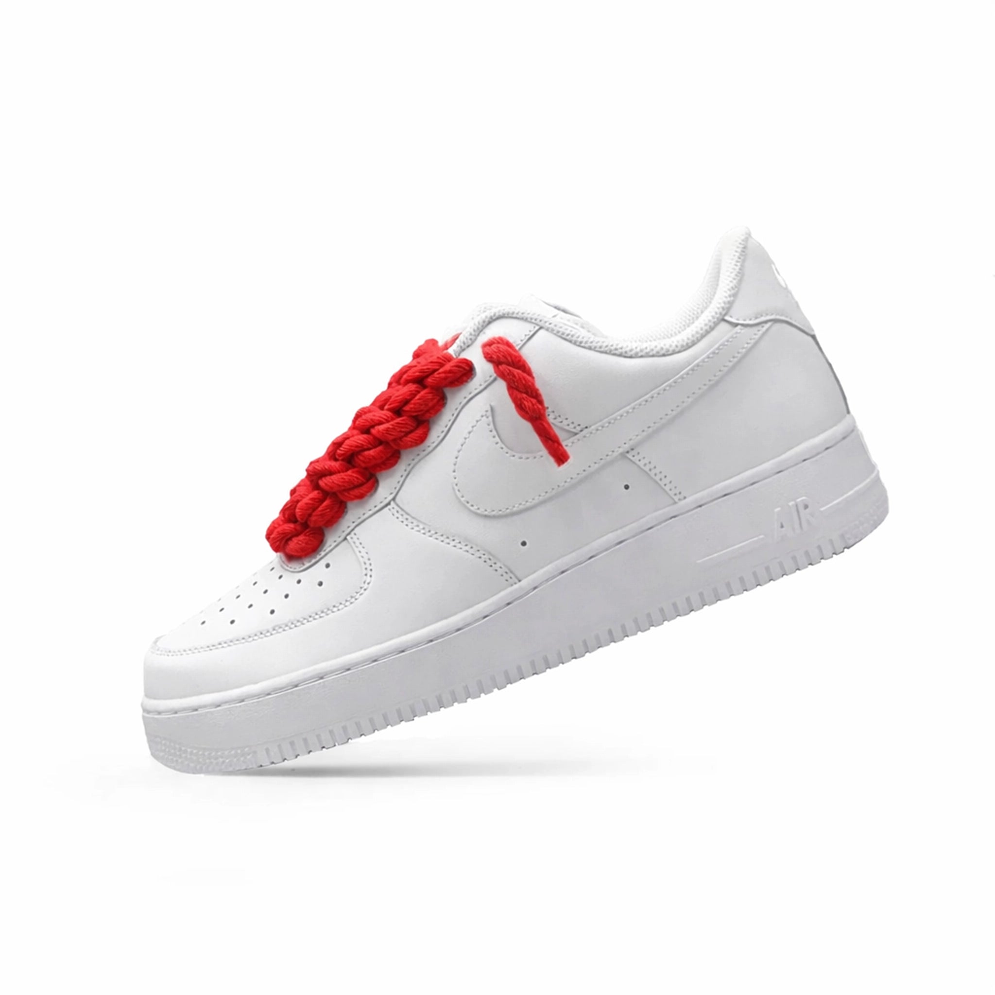 FORCI™ Crimson – Nike Air Force 1 s Rope Laces